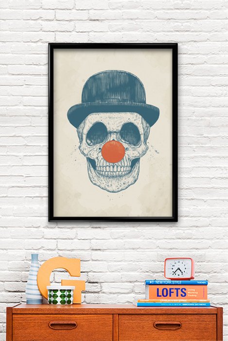 Принт «Dead clown» by Balazs Solti - купить Принты по цене 1290