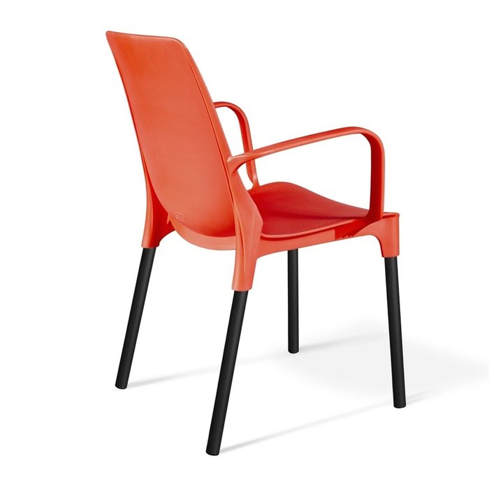 Стул Cecil красного цвета - купить Обеденные стулья по цене 3655.0