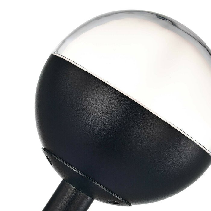 Светильник уличный наземный Ombra черно-белого цвета - лучшие Наземные светильники в INMYROOM