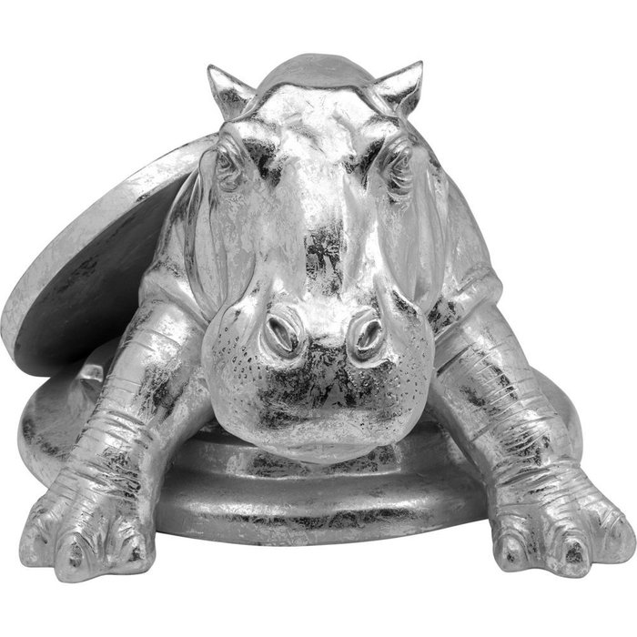 Статуэтка Rhino серебряного цвета - купить Фигуры и статуэтки по цене 53550.0