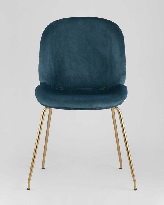 Стул Beetle темно-синего цвета - лучшие Обеденные стулья в INMYROOM