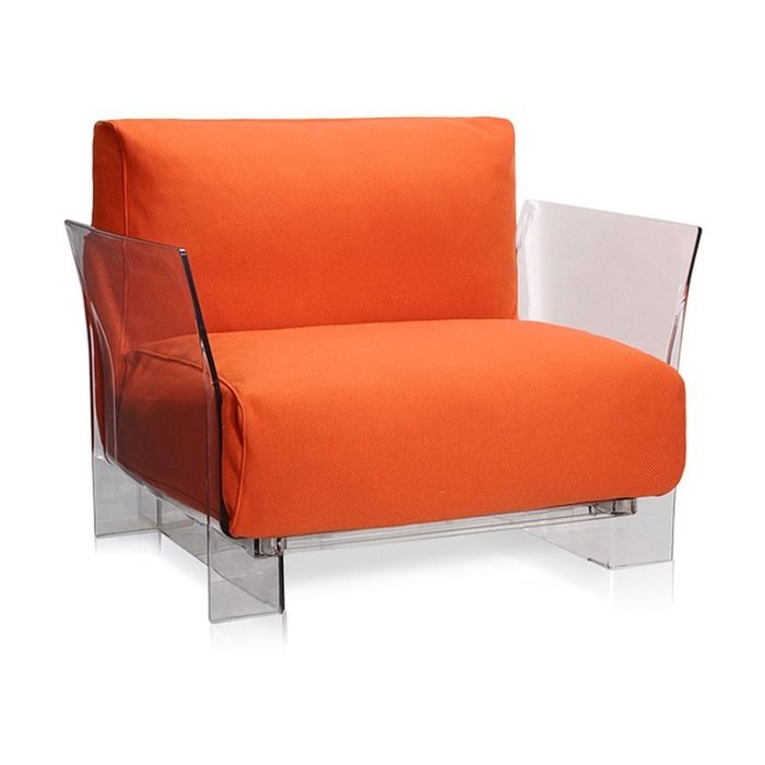 Кресло Pop оранжевого цвета