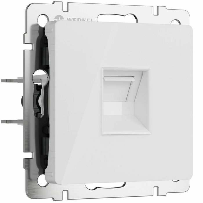 W1181041/ Розетка Ethernet RJ-45 (белый акрил) W1181041 Встраиваемые механизмы белые акриловые W1181041/ Розетка Ethernet RJ-45 (белый акрил) W1181041 Встраиваемые механизмы белые акриловые