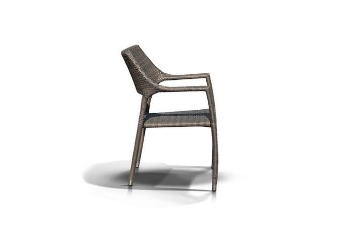 Стул "Альба" серо коричневый - купить Садовые стулья по цене 7632.0