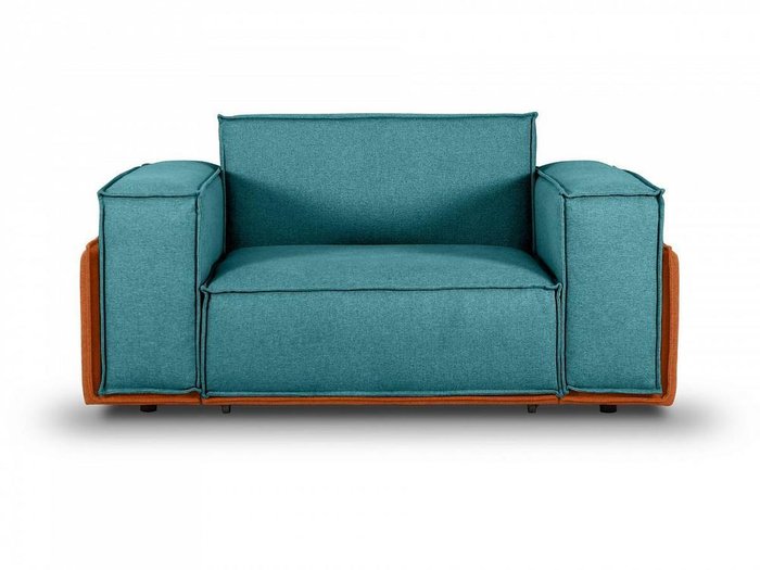 Кресло-кровать Asti бирюзово-оранжевого цвета - купить Интерьерные кресла по цене 138060.0