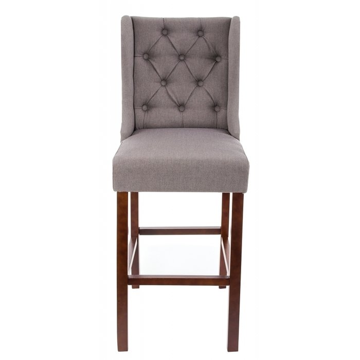 Стул Luton серого цвета - лучшие Барные стулья в INMYROOM