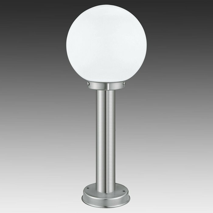 Наземный светильник Nisia бело-серебряного цвета - купить Наземные светильники по цене 8990.0