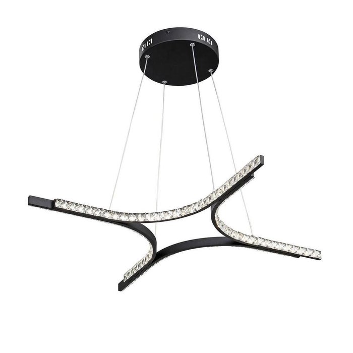Подвесной светодиодный светильник из металла и акрила - лучшие Подвесные светильники в INMYROOM