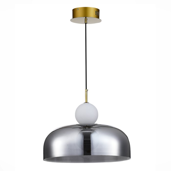 Подвес ST-Luce Золотистый/Молочно-белый,Прозрачно-Дымчатый LED 1*7W ODE - купить Подвесные светильники по цене 10810.0 Подвес ST-Luce Золотистый/Молочно-белый,Прозрачно-Дымчатый LED 1*7W ODE - купить Подвесные светильники по цене 10810.0