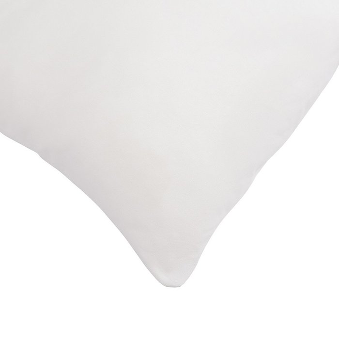 Подушка внутренняя 45х45 белого цвета - лучшие Декоративные подушки в INMYROOM
