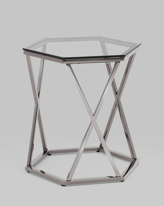 Кофейный столик Круз серого цвета - купить Кофейные столики по цене 20990.0