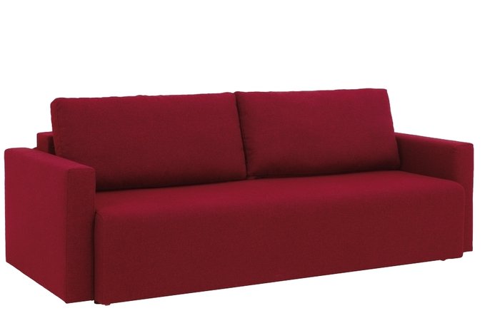 Диван-кровать Kansas красного цвета - купить Прямые диваны по цене 88470.0