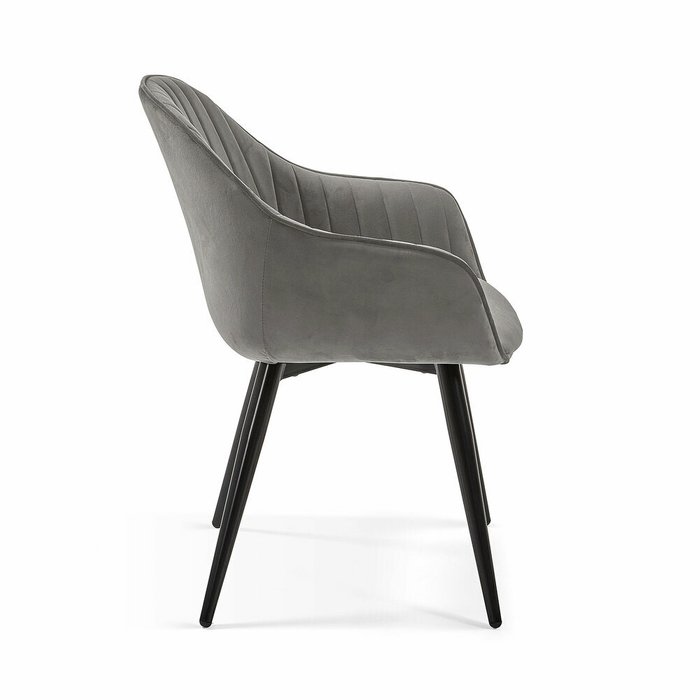 Стул Herbert серого цвета - лучшие Обеденные стулья в INMYROOM