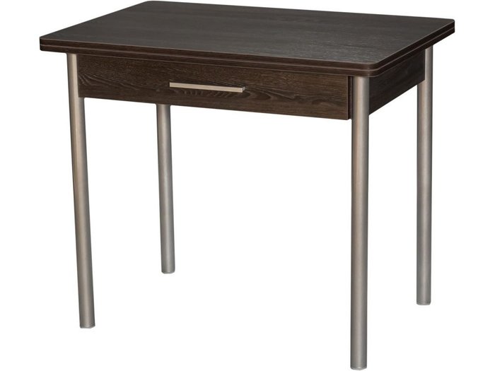 Стол раздвижной темно-коричневого цвета - купить Обеденные столы по цене 12824.0