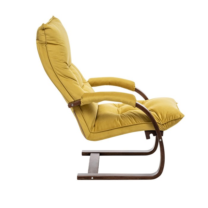 Кресло-трансформер Монако желтого цвета - лучшие Интерьерные кресла в INMYROOM