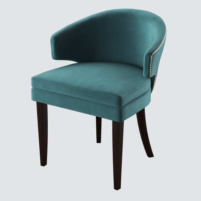 Стул-кресло Verbena зеленого цвета