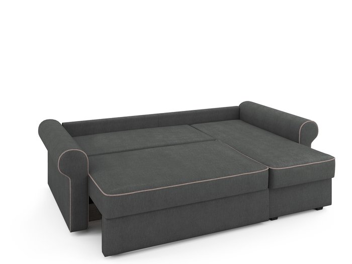 Угловой раскладной диван Tulon правый серого цвета - купить Угловые диваны по цене 79200.0
