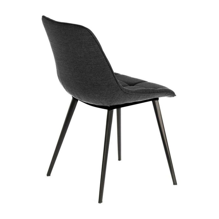 Стул Adah темно-серого цвета - лучшие Обеденные стулья в INMYROOM