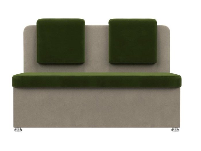 Диван Маккон зелено-бежевого цвета - купить Прямые диваны по цене 15990.0