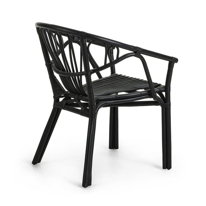 Кресло Corynn черного цвета - лучшие Садовые стулья в INMYROOM