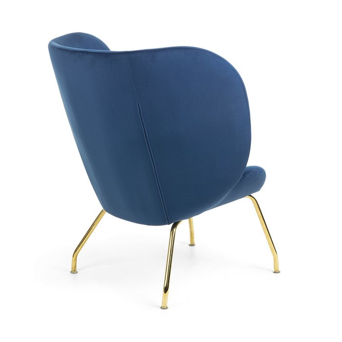  Кресло Vernen темно-синего цвета - лучшие Интерьерные кресла в INMYROOM