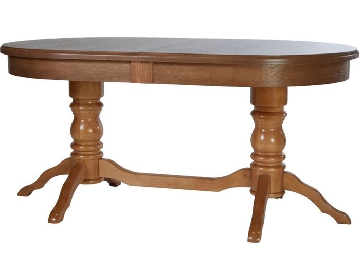Раздвижной обеденный стол Зевс бежевого цвета - лучшие Обеденные столы в INMYROOM