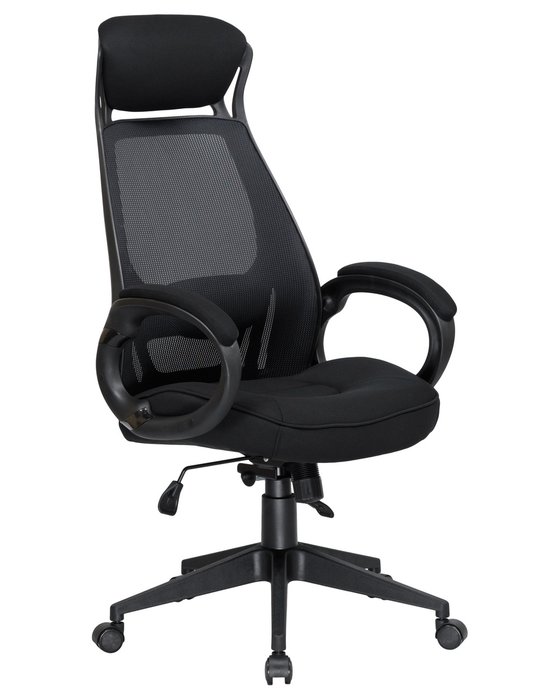 Офисное кресло для руководителей Steven черного цвета - купить Офисные кресла по цене 13970.0