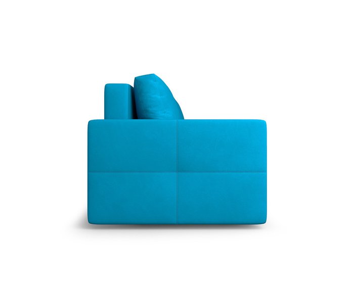 Прямой диван-кровать Марсель 2 голубого цвета - лучшие Прямые диваны в INMYROOM