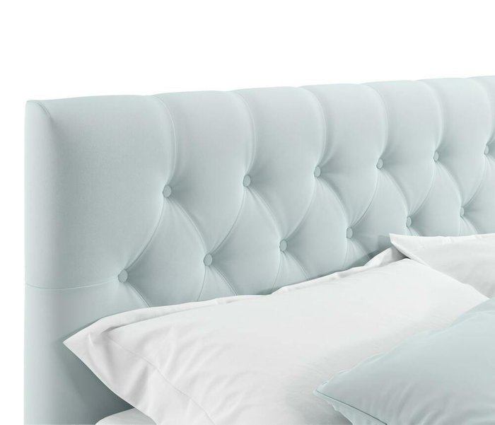 Кровать Verona 160х200 с подъемным механизмом мятного цвета - лучшие Кровати для спальни в INMYROOM