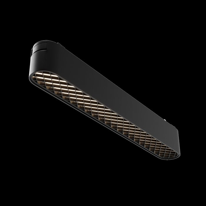Трековый светильник Basis Grid Magnetic track system Radity 4000К черного цвета - лучшие Трековые светильники в INMYROOM