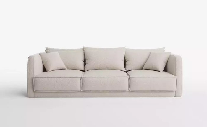 Диван Vision белого цвета - купить Прямые диваны по цене 163700