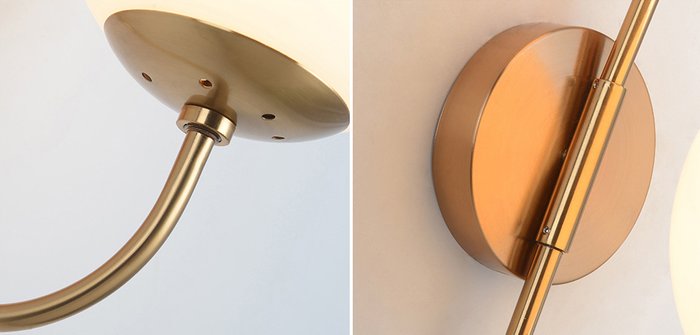 Бра Gooseneck Pelle wall Lamp - лучшие Бра и настенные светильники в INMYROOM