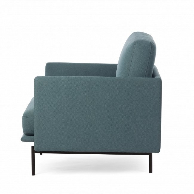 Кресло Bebe синего цвета - купить Интерьерные кресла по цене 41509.0