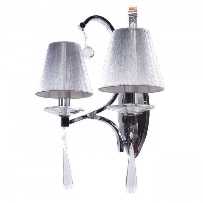 Бра Venisia LDW 8810-2 SL (ткань, цвет серый) Бра Venisia LDW 8810-2 SL (ткань, цвет серый)