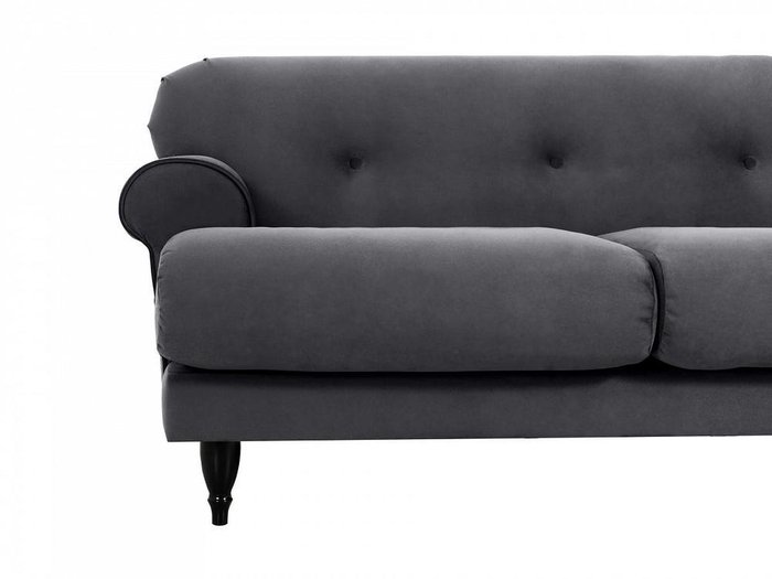Диван Italia темно-серого цвета  - лучшие Прямые диваны в INMYROOM