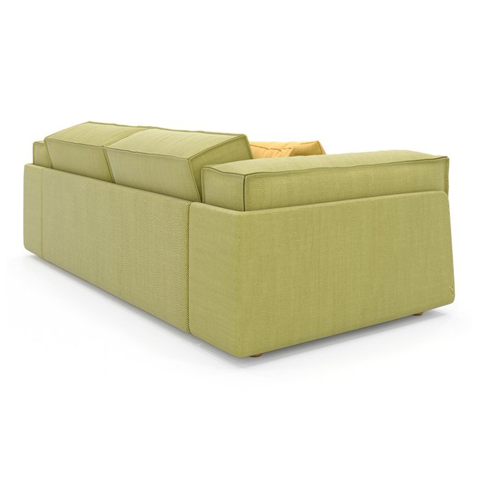 Диван-кровать Vento Classic двухместный зеленого цвета - лучшие Прямые диваны в INMYROOM