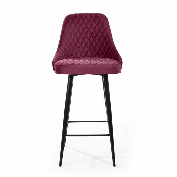Стул барный William красного цвета - купить Барные стулья по цене 12490.0