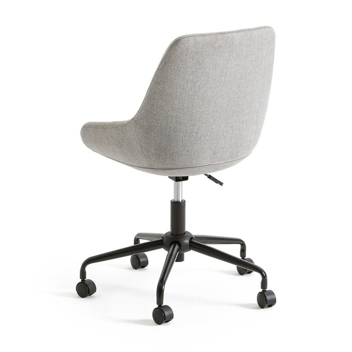 Кресло офисное на роликах Asting серого цвета - лучшие Офисные кресла в INMYROOM