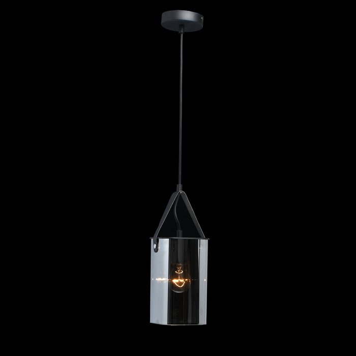 Подвесной светильник Тетро дымчатого цвета - лучшие Подвесные светильники в INMYROOM