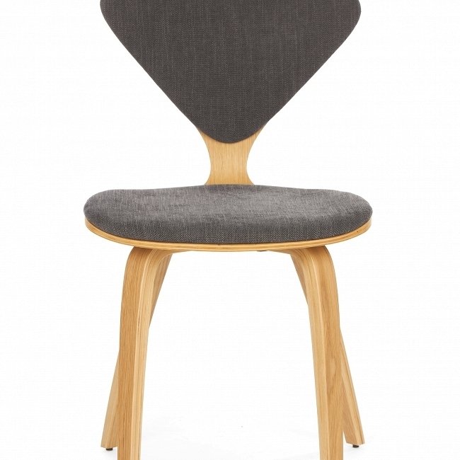 Стул Cherner 2 с обивкой серого цвета - лучшие Обеденные стулья в INMYROOM