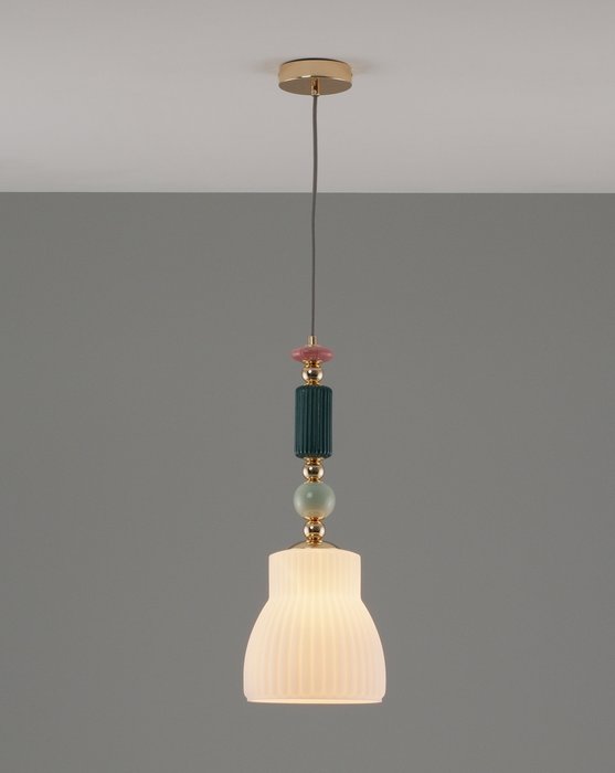 Светильник подвесной Charm с белым плафоном - купить Подвесные светильники по цене 10990.0