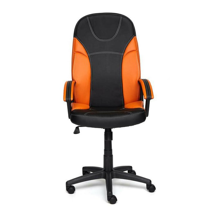 Кресло офисное Twister черно-оранжевого цвета - купить Офисные кресла по цене 10193.0