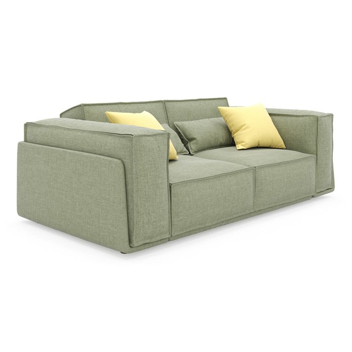  Диван-кровать Vento Classic двухместный темно-зеленого цвета - купить Прямые диваны по цене 110600.0