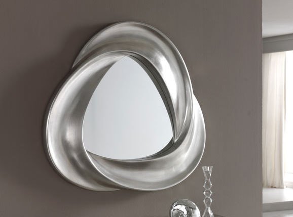 Зеркало цвета серебряный антик