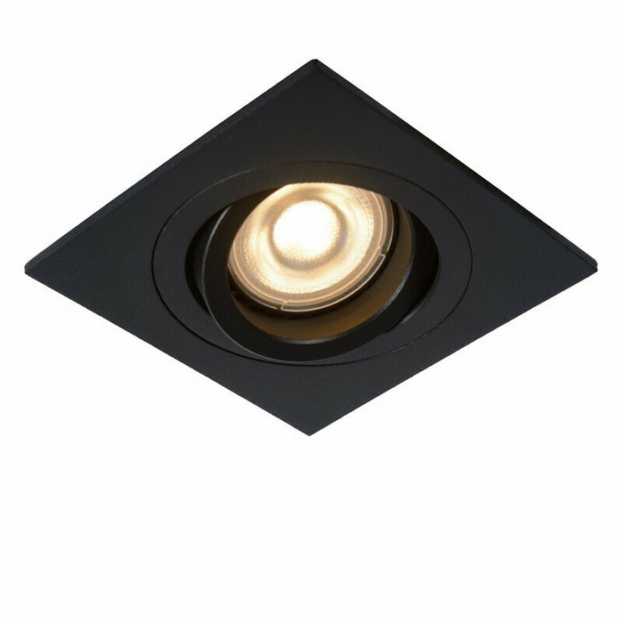 Встраиваемый светильник Tube 22955/01/30 (алюминий, цвет черный) - лучшие Встраиваемые споты в INMYROOM