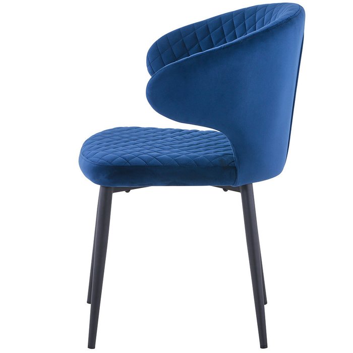 Стул Richard синего цвета - лучшие Обеденные стулья в INMYROOM