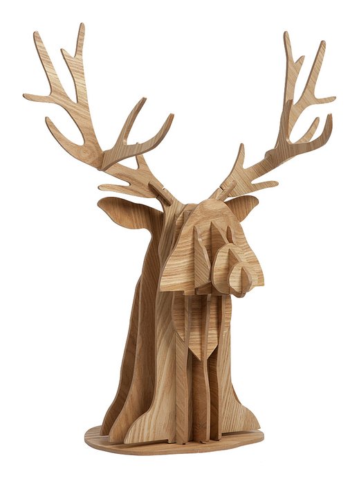 Декоративный бюст оленя Paul - купить Фигуры и статуэтки по цене 17290.0