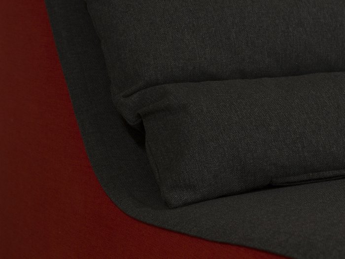 Кресло Neya черно-бордового цвета - лучшие Интерьерные кресла в INMYROOM