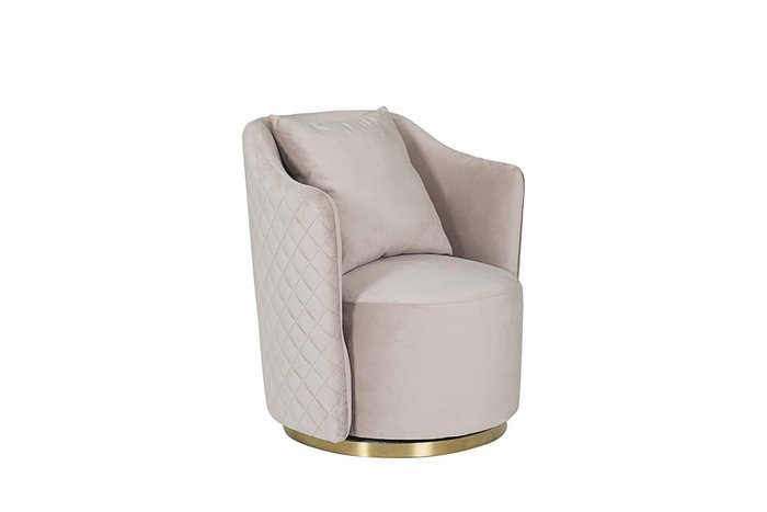 Кресло Verona бежевого цвета - купить Интерьерные кресла по цене 58000.0