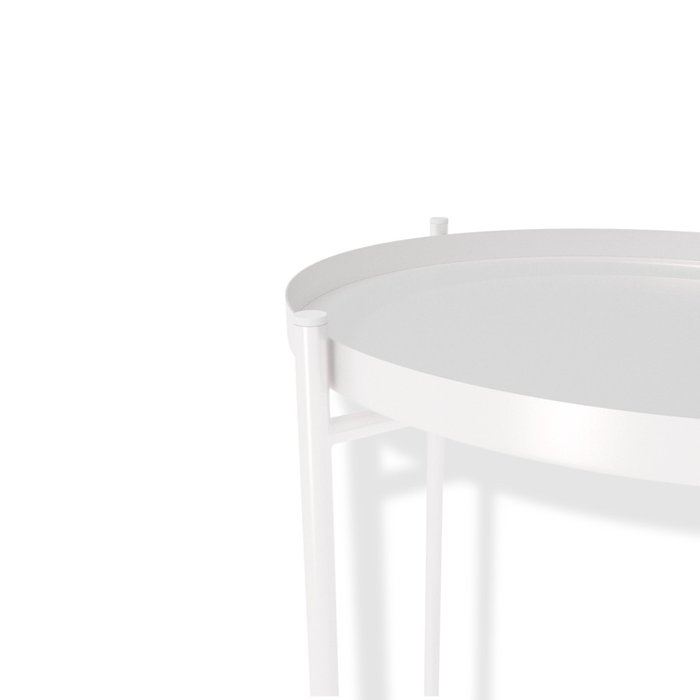 Кофейный столик Арнис белого цвета - лучшие Кофейные столики в INMYROOM